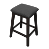 Ashton Mahogany and Fabric Bar Nook Chair
