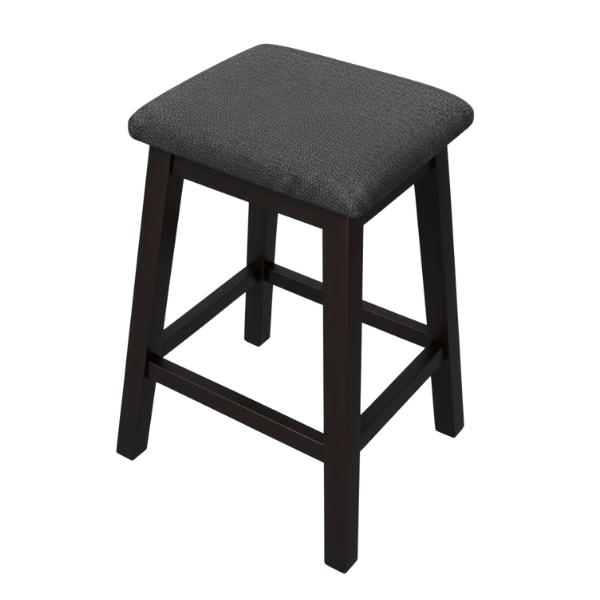 Ashton Mahogany and Fabric Bar Nook Chair