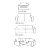Gruneck Leather Couch Drawing