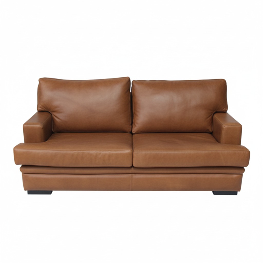 Aussend Leather Couch