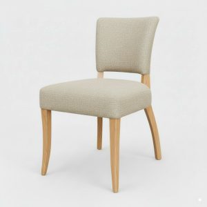 Peer Fabric Chair - Oak