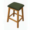 Ashton Oak and Fabric Bar Nook Chair