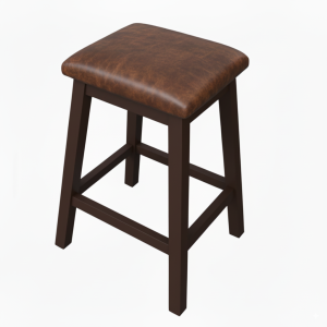 Ashton Bar/Nook Leather Chair – Mahogany