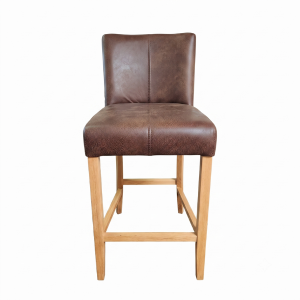 PJ Bar/Nook Leather Chair – Oak