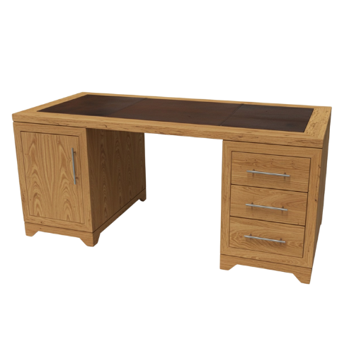 Elm Oak Desk 1800mm