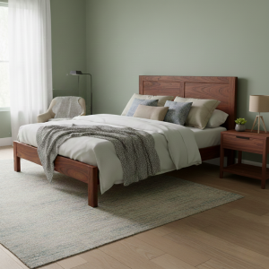 Highlands Kiaat Wood Bed