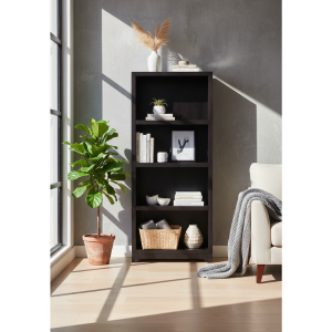 Lampung Mahogany Wood Bookshelf 950mm