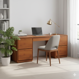 Highlands Kiaat Desk 1700mm