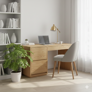 Highlands Oak Desk 1400mm