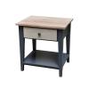 Orchard Grey and Oak Pedestal