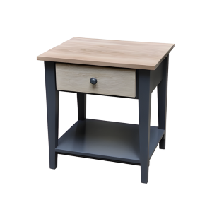 Orchard Oak Wood & Grey  Pedestal 500mm