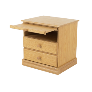 Sleigh Oak Wood Pedestal 600mm