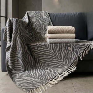 Simon Baker Cotton Throw - Olivia