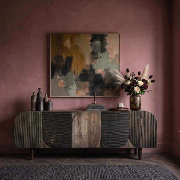 Opulent oak Sideboard