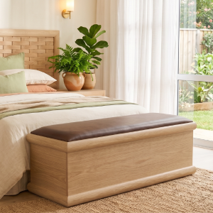 Panama Oak Blanket box