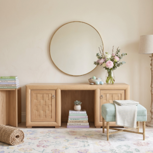 Panama Oak Wood Dresser 1800mm
