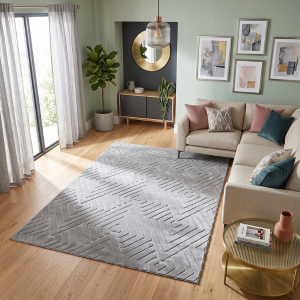 Simon Baker Tabriz Rug160 x 230cm - Charcoal