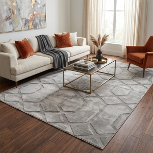Simon Baker Isfahan Rug160 x 230cm - Stone