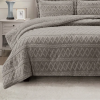 Simon Baker Brooklyn jacquard comforter set in Oyster