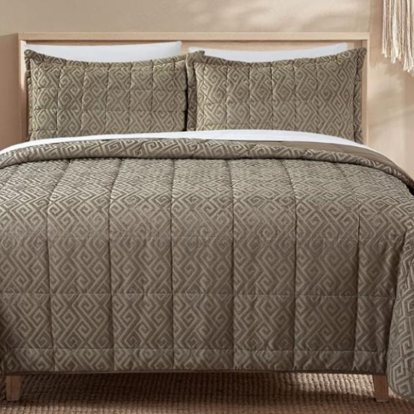 Simon Baker Cambridge Bedspread - Stone (3)