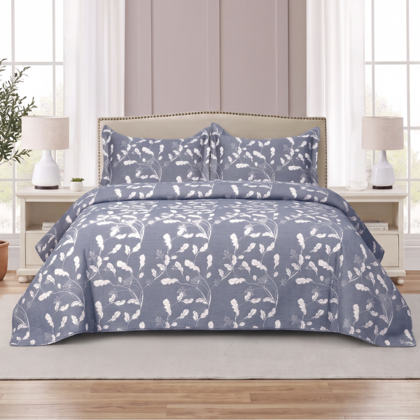 Simon Baker Copenhagen Bedspread – Denim