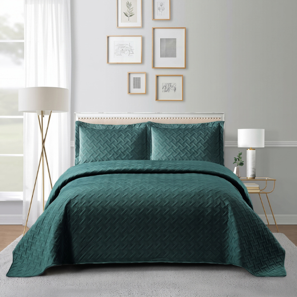 Simon Baker Italian Velvet Teal
