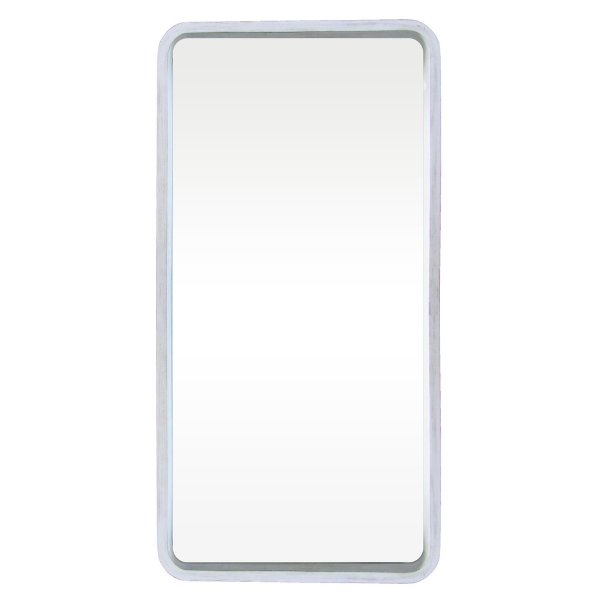 ZS080 White rectangle mirror
