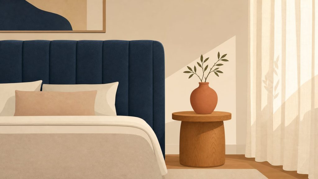 How to Choose Pedestals & Headboards That Complement Without Matching
