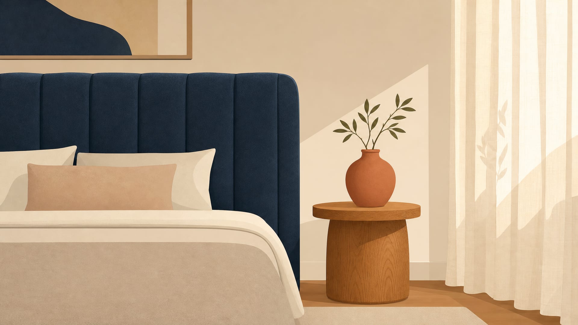 How to Choose Pedestals & Headboards That Complement Without Matching