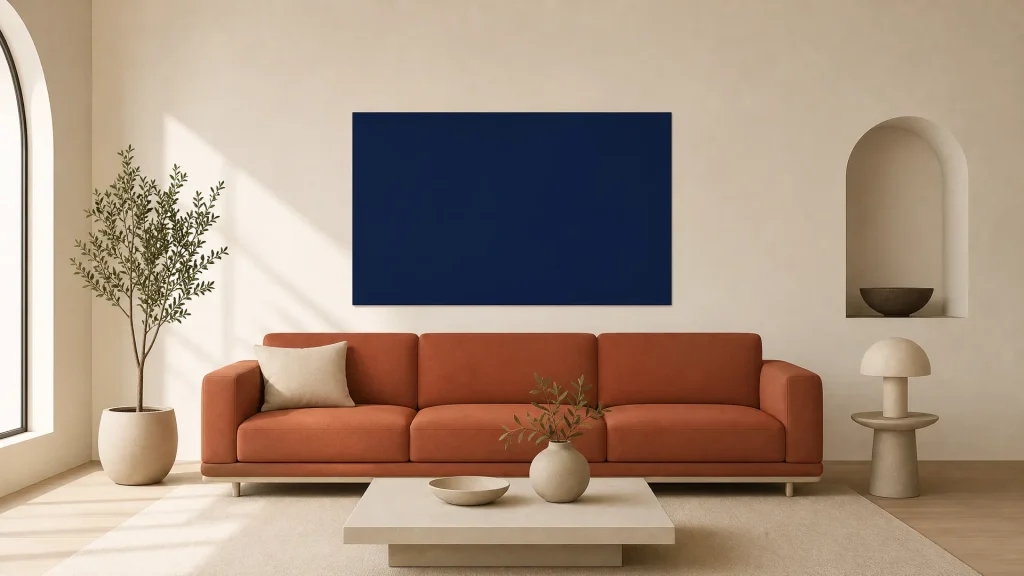 How Wide Should Canvas Art Be Above a Couch or Headboard?