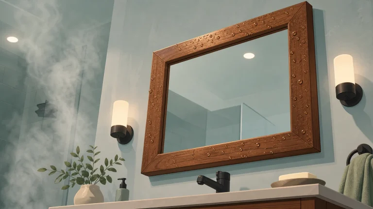 Wood-Framed Mirrors in Bathrooms: Can You Use Them?