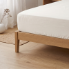 Simon Baker 300 Thread Count Egyptian Cotton Fitted Sheet - Cream - Thumbnail Image 1