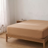 Simon Baker 300 Thread Count Egyptian Cotton Fitted Sheet - Stone - Thumbnail Image 3