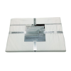 Simon Baker 300 Thread Count Egyptian Cotton Fitted Sheet - White - Thumbnail Image 2